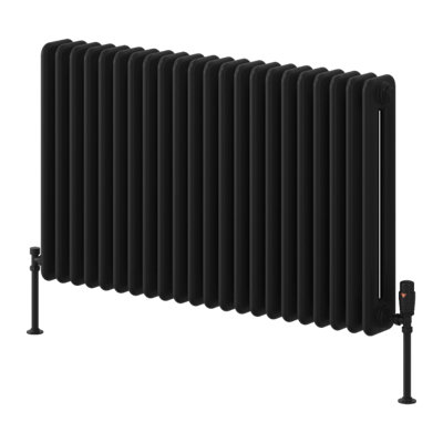 Reina Hedingham Horizontal Traditional Column Radiator - 600 x 1000mm ...