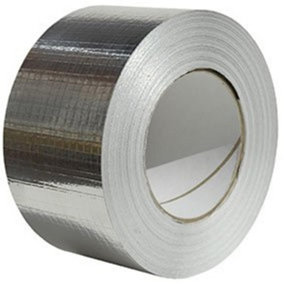 Reinforced Aluminium Foil Tape - 48mm wide x 45mtr roll