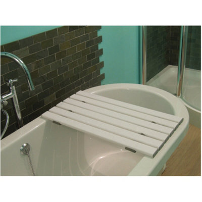 Reinforced Plastic Shower and Bath Board - 710mm Width - 159kg Weight Limit