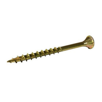 Reisser High Performance Wood Screws (Pack of 200) Gold (35mm x 4mm)