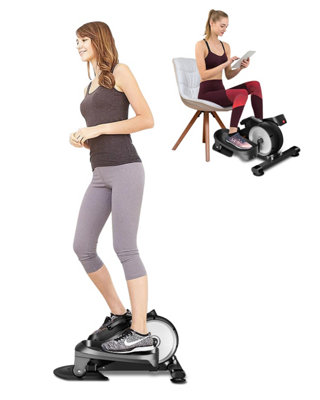 REKA Fitness 2-in-1 Leg & Foot Pedal Exerciser Elliptical Cross Trainer ...
