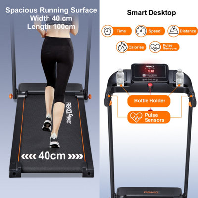 REKA Fitness Home Treadmill, Incline, FitShow APP, Walk / Run, 12kmh