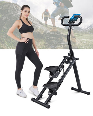 REKA Fitness Stair Stepper Pedal Exercise Machine with Adjustable ...
