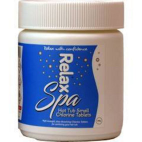 Relax 500g Small Spa or Swimming Pool Chlorine Tablets RSPA06
