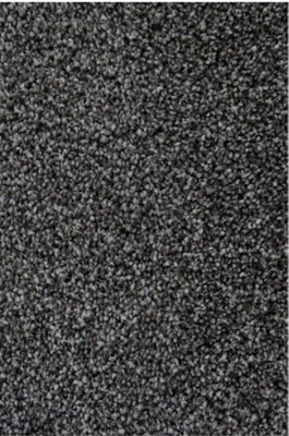 Relay Collection Recycled Low Pile Rug in Charcoal