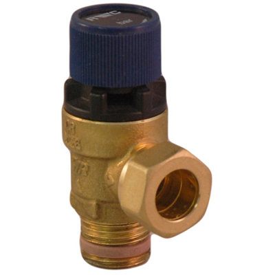 Reliance - 8 Bar Pressure Relief Valve 1/2" MBSP x 15mm PREL102044