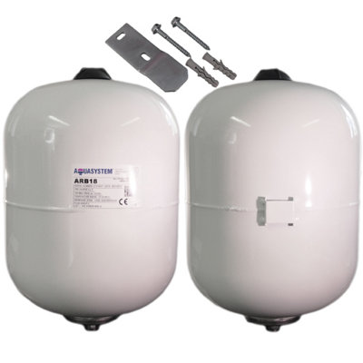 Reliance ARB18 - Aquasystem 18 Litre 3.5 Bar 3/4 MI Potable Expansion Vessel with Integrated Bracket XVES050056