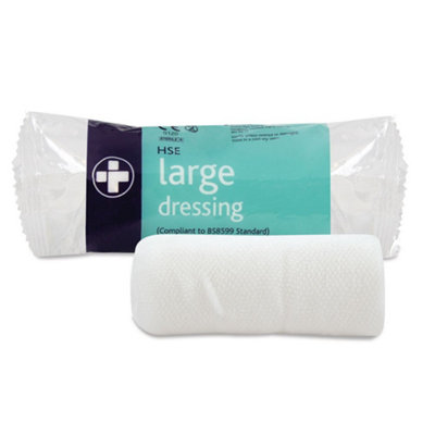 Reliance Medical Large HSE Dressing Bandage - Sterile, Individually ...