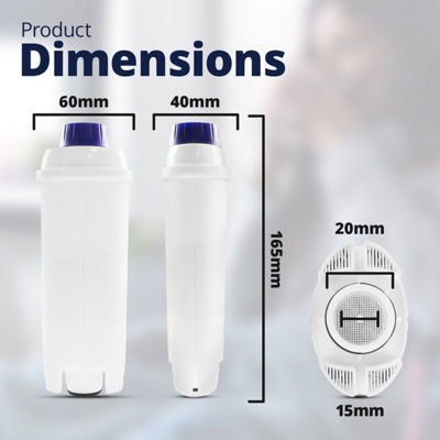 Activated Carbon Delonghi Coffee Machine Water Filter Replacement