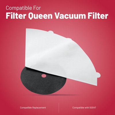 Kit Filtri Cono Per Aspirapolvere Centrale Queen 50047 - 24 Filtri Conici + 4 Filtri Motore