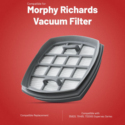 Morphy Richards 732000 2-in-1 Cordless Vacuum Cleaner - Grey 220 Volts