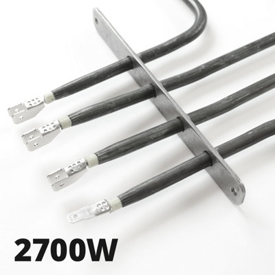 FIRST4Spares Grill-Heizelement Für Bosch HBA/HBN Serie – 2200 Watt, Passgenaues Ersatzteil Für Backofen-Grill