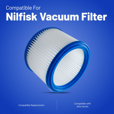 vhbw 2x filtro compatibile con Nilfisk Attix 33-2H PC Asbest, 44-2H IC