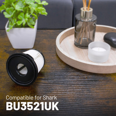 HEPA-Filter Set Für Shark Staubsauger – Ersatzfilter Kompatibel Mit BU3523, BU3521, BU3120