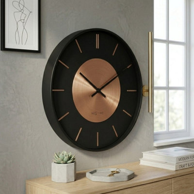 Relica Retro II Urban Copper Wall Clock