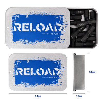 Reload H6 25mm Impact Driver Tool Bits 25x