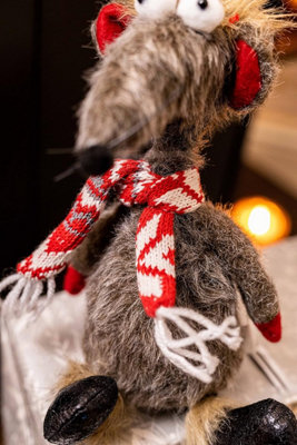 Remi Rat Ornament Freestanding Collectable Christmas Decorations Rodent ...