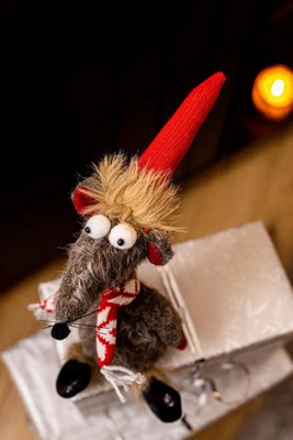 Remi Rat Ornament Freestanding Collectable Christmas Decorations Rodent ...