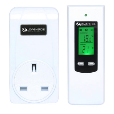 Remote Control Plug In Wireless Thermostat - 3