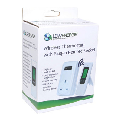 Remote Control Plug In Wireless Thermostat - 4