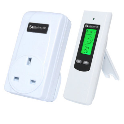 Remote Control Plug In Wireless Thermostat - 7
