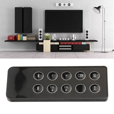 Remote Soundbar and Stereo Speaker Controls: Non-Slip, Easy to Use, Speaker Replacement Solution