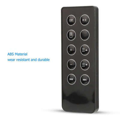 Remote Soundbar and Stereo Speaker Controls: Non-Slip, Easy to Use, Speaker Replacement Solution