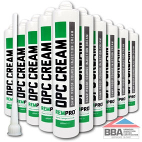 Rempro 400ml DPC Damp Proofing Course Cream (Bulk Pack of 10)