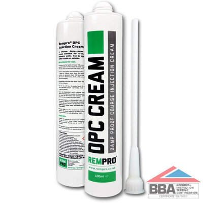 Rempro 400ml DPC Damp Proofing Course Cream (Bulk Pack of 10)