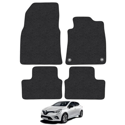 Renault Clio 2019-Onwards Car Floor Mats Carpet Tailored Fit Set Anti-Slip