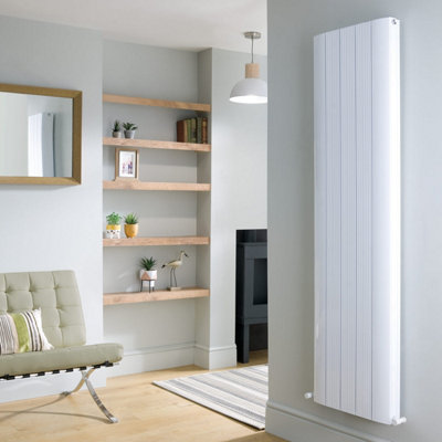 Rene Double Radiator White 1800x372mm