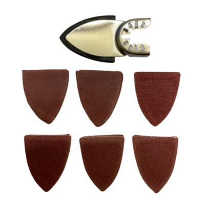 Rennie Tool 61 Piece Oscillating Multi Tool Finger Sanding Blade Set