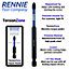 Rennie Tools 10 Pack PZ2 x 100mm Long Magnetic Impact Driver Screwdriver Bits Set Pozidriv (Pozi 2)