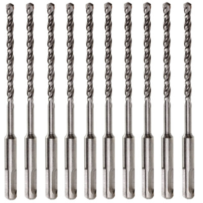 Rennie Tools - 10mm Diameter x 160mm Long SDS Plus Masonry Drill Bit For Stone, Brick, Concrete Etc (PACK OF 10)