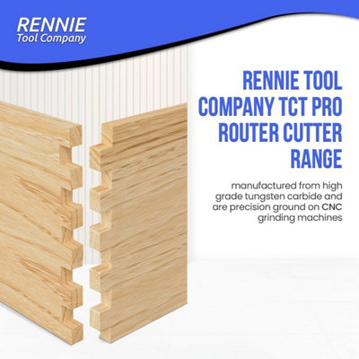 Rennie Tools - 15mm Cutting Diameter x 20mm Flute x 1/4