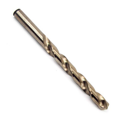 NordWolf 21-Piece M35 Cobalt Drill Bit Set for Stainless Steel, Hard Metals & Cast Iron, Jobber Length with 1/4 Hex Shank, SAE Sizes 1/16 to 1/2 in on