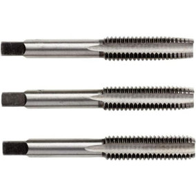 Rennie Tools - M16 x 2.0 HSS Metric Hand Tap Set/Machine Tap Set. Inc. 3 Pieces - 1st, 2nd & 3rd Cut (Taper, 2nd and Bottom (Plug)