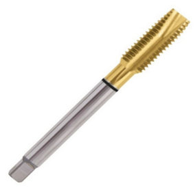Rennie Tools - M3 x 0.5 Spiral Point Tap HSS M2 Titanium (TiN) Coated 3mm Thread. Metric Hand/Machine Screw Tap Metric Coarse