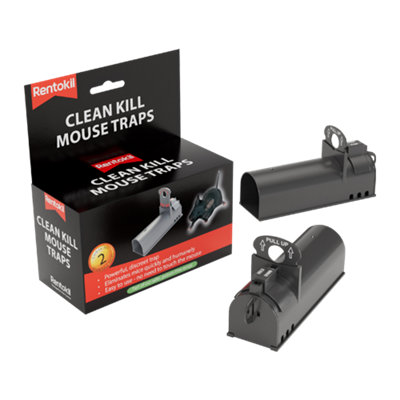 Rentokil Clean Kill Mouse Trap (2 Pack)