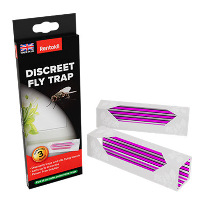 Rentokil Discreet Fly Trap (3 traps per pack)