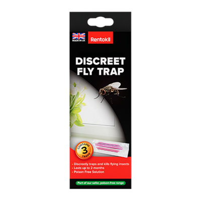 Rentokil Discreet Fly Trap (3 traps per pack)