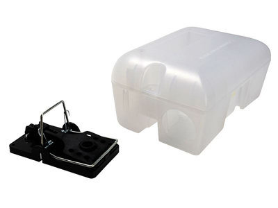 Rentokil - Enclosed Rat Trap Lockable Box