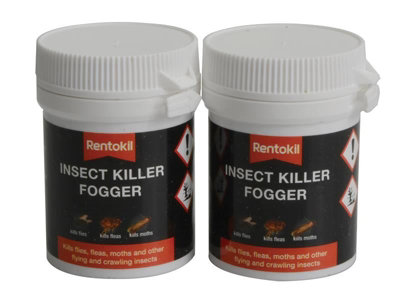 Rentokil - Insect Killer Foggers (Twin Pack) | DIY At B&Q