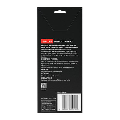 Rentokil Insect Traps XL (Contains 7 Sticky Traps)