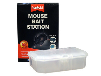 Rentokil Mouse Bait Station ( 1 Pack)