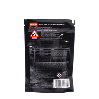 Rentokil Mouse & Rat Killer Pasta Bait Packs (5)