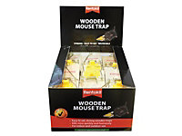 Rentokil PWL01 Wooden Mouse Trap Bulk Pack 30 RKLPWL01