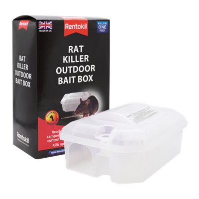 Rentokil Rat Killer Outdoor Bait Box II