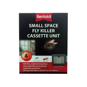 Rentokil - Small Space Fly Killer Cassette Unit (Pack 2)