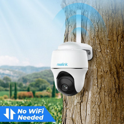 Reolink 2K 4G PT AI powered detection Battery Camera with Solar Panel +64GB MicroSD
